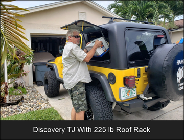 Discovery Jeep Hardtop for Wrangler TJ 1997-2006
