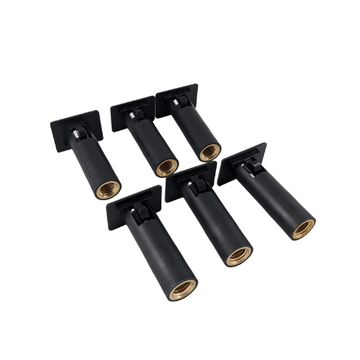 One-Piece Threaded Jeep Door Inserts with Permanently Installed Brass Nut