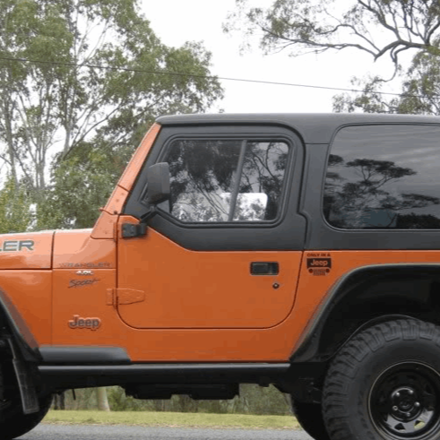 Jeep Wrangler LJ Upper Half Doors