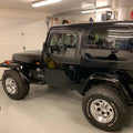 Jeep Wrangler YJ upper half doors