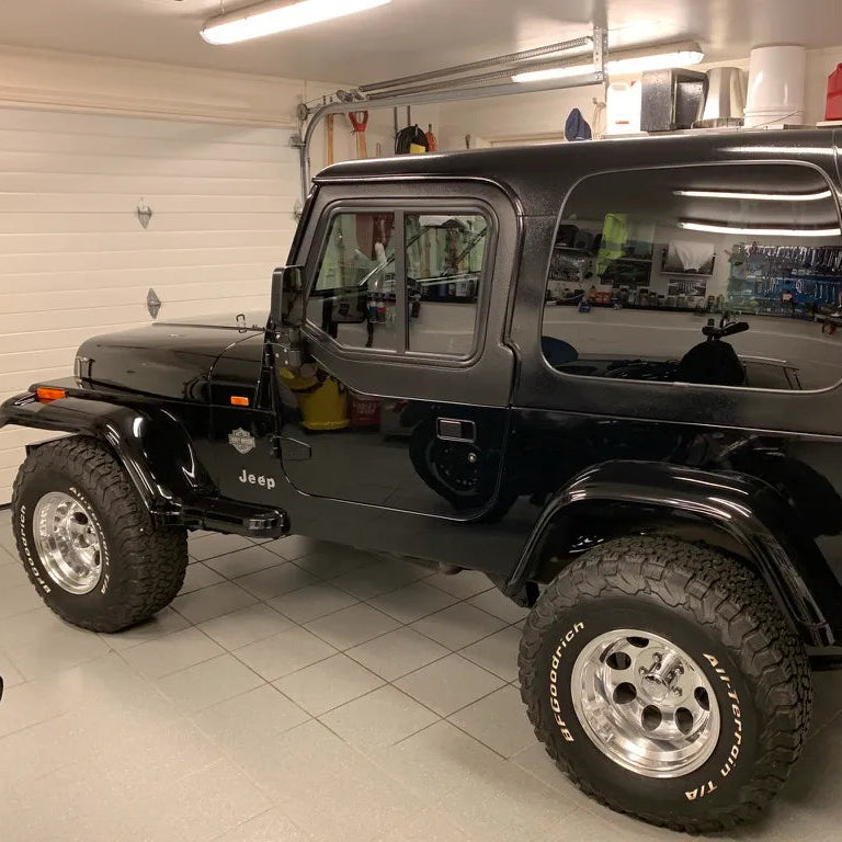 Jeep Wrangler YJ upper half doors