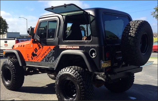 TJ Jeep Wrangler Hardtop