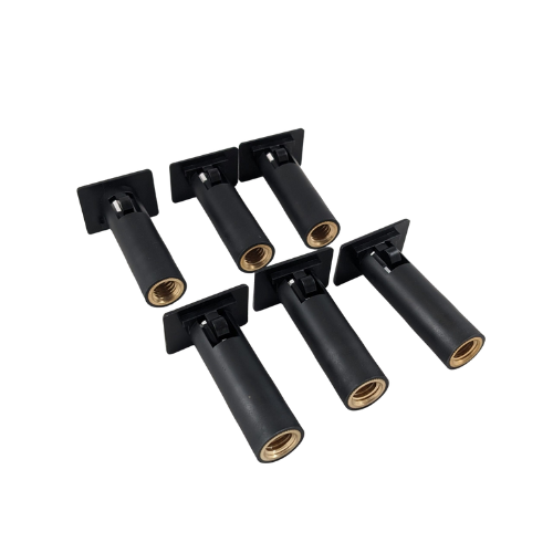 One-Piece Threaded Jeep Door Inserts with Permanently Installed Brass Nut