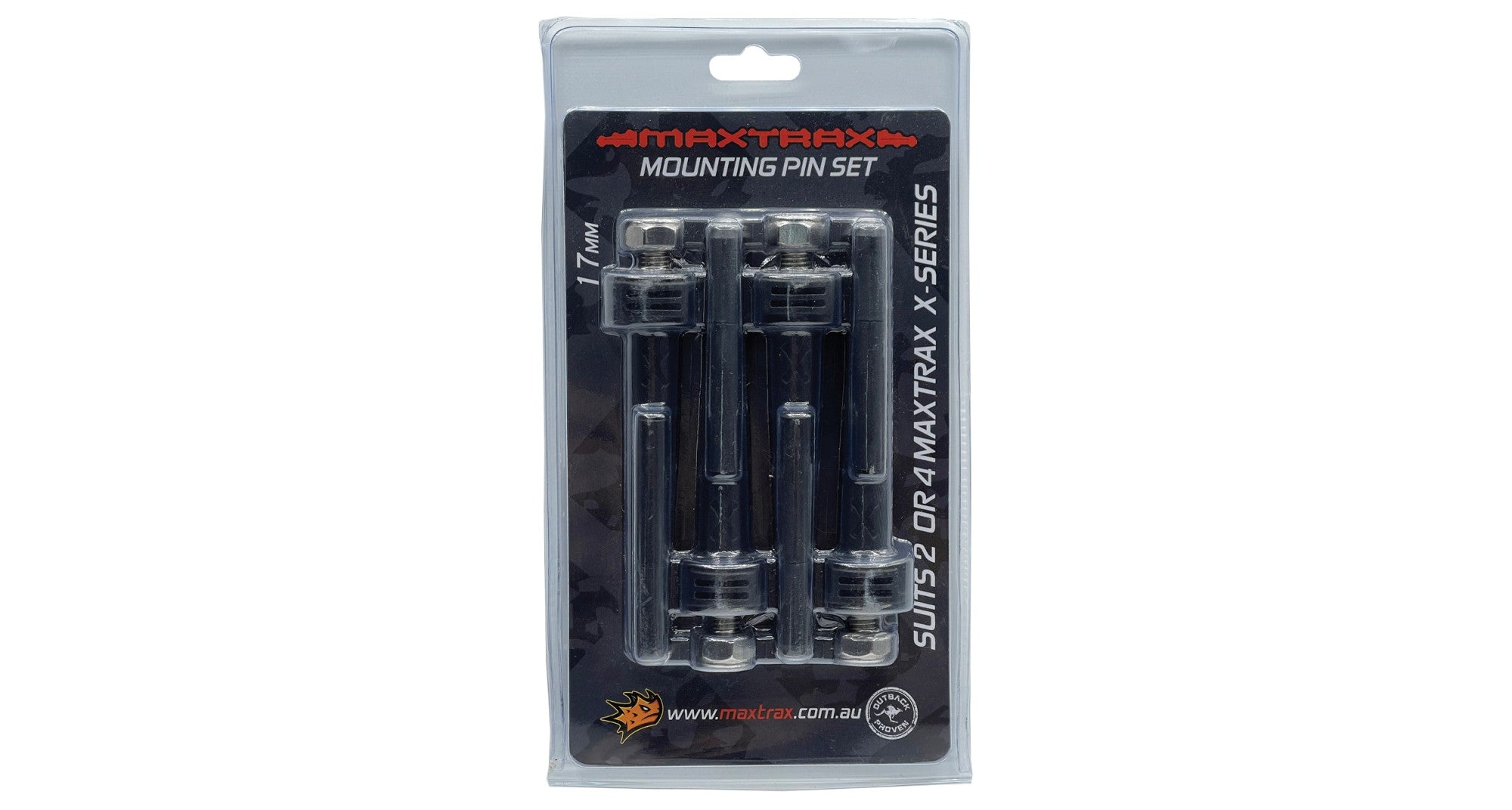 MAXTRAX XTREME Mounting Pin Set - 17mm