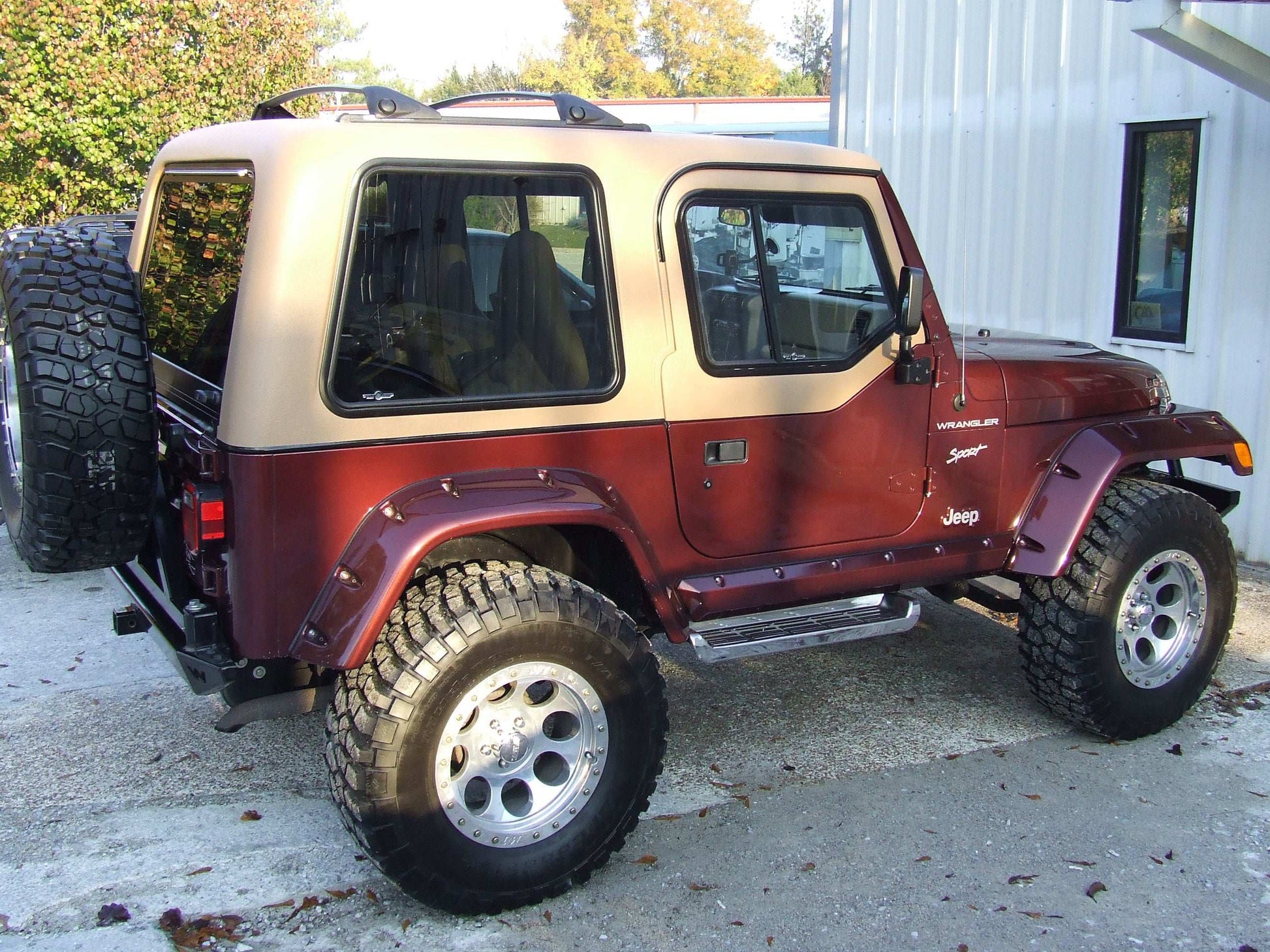 Jeep Hardtop TJ Side Windows - Fixed