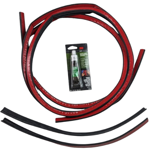 YJ  Jeep Wrangler Half Door Gasket Kit