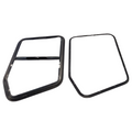 Jeep Wrangler Bulldawg YJ/CJ upper door window 