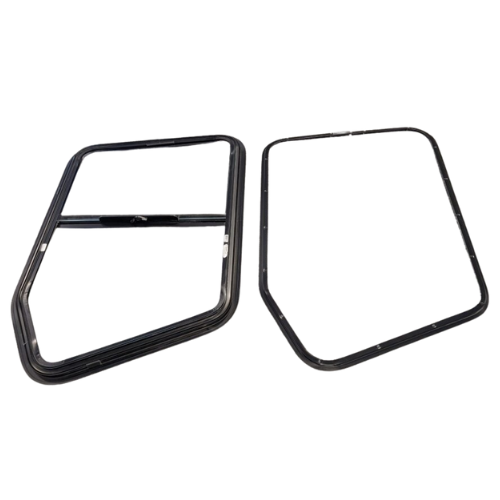 Jeep Wrangler YJ Clip-on Window Black Bestop Jeep Wrangler YJ Clip-on Window Black Bestop