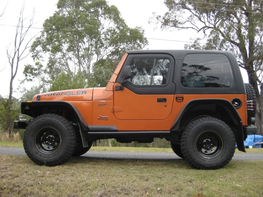 LJ Jeep Wrangler Upper Half Doors