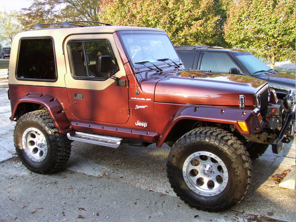 Jeep Hardtop after install