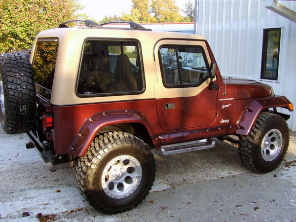 Jeep Hardtop after install 2