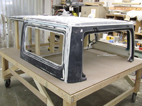 JK hardtop manufacturing process